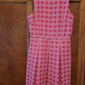 Tahari ASL Geometric Print Dress